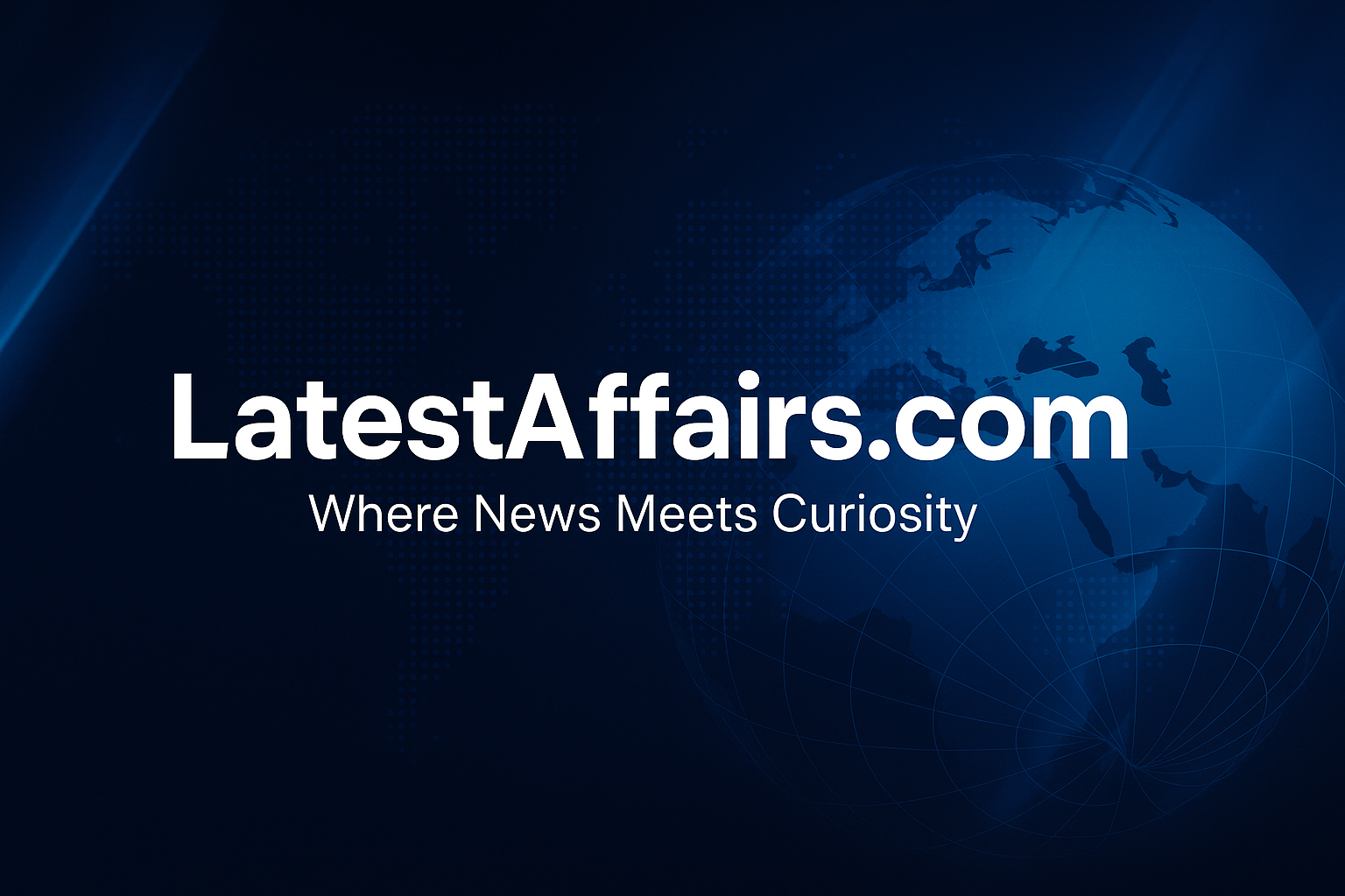 Team behind LatestAffairs.com working together on laptops and content creation