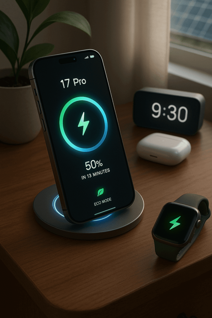 iPhone 17 Pro Max with enhanced battery life, fast charging animation, and eco-friendly materials
iphone 17 pro max vs ultra
iphone 17 under display camera
iphone 17 thinner bezels
iphone 17 face id upgrade
iphone 17 storage options